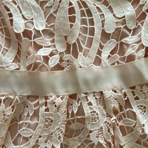 Maje Dress Pink Lace size 2 - Picture 3 of 4